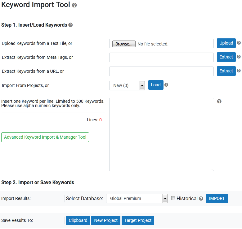 Import Feature